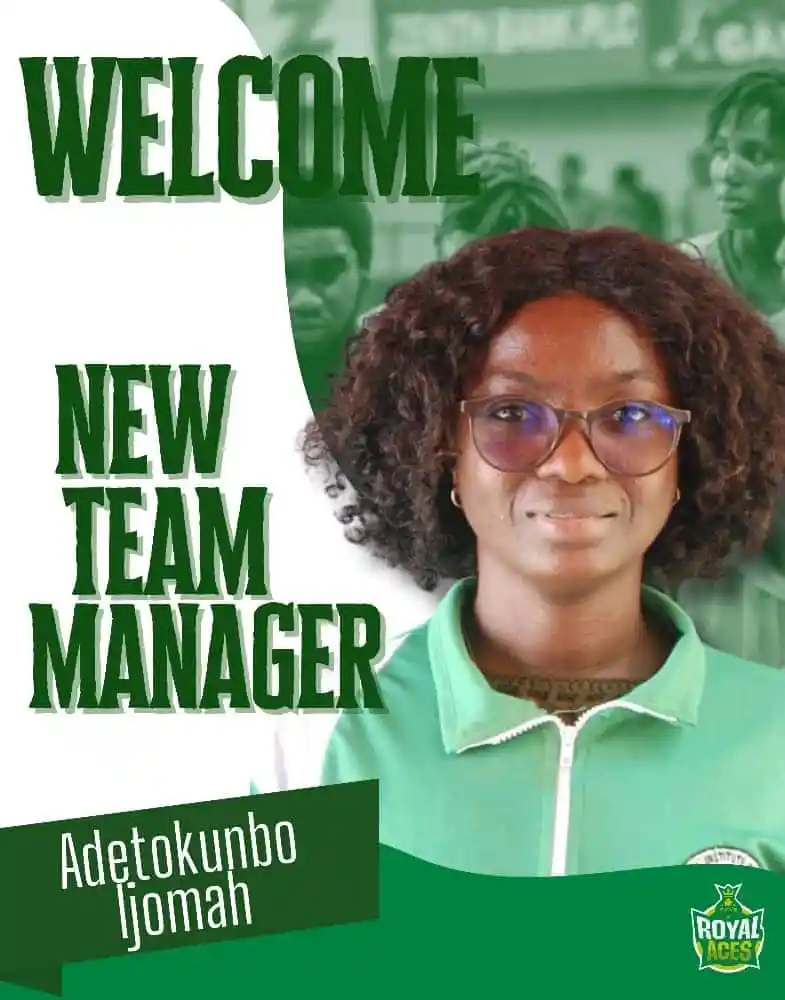 The Royal Aces Basketball Club has made a significant move by appointing former D’Tigress and Dolphins Basketball Club player, Adetokunbo Ijomah, as their Team Manager for the 2025 season.