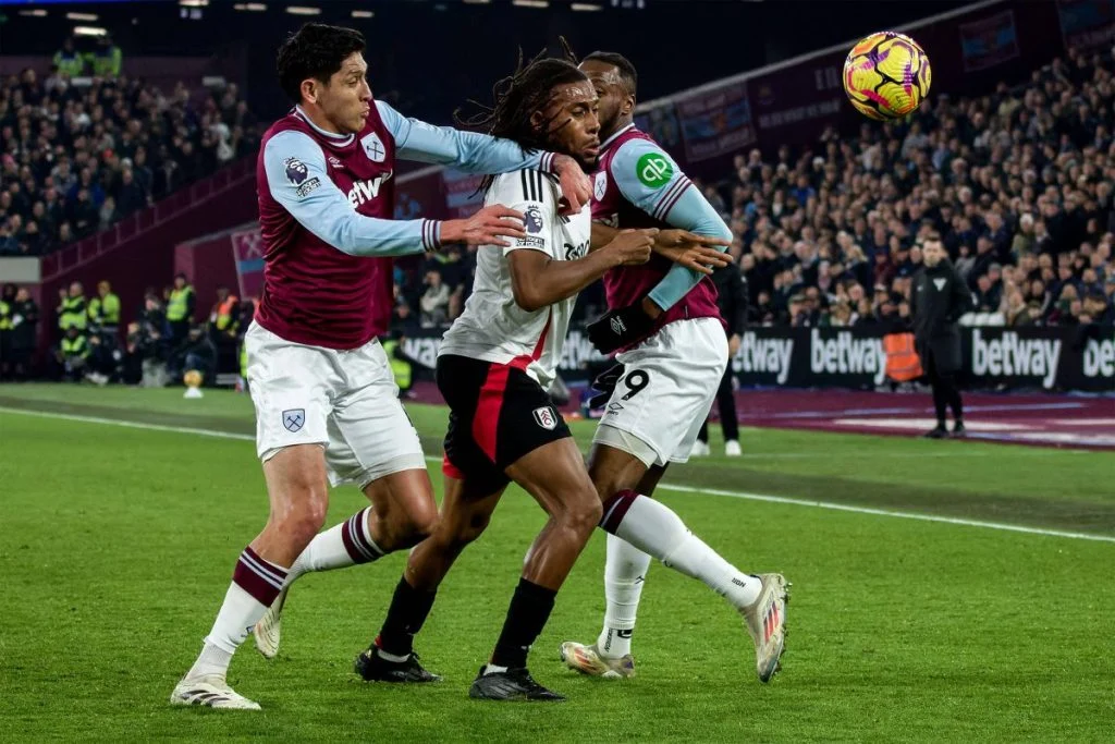 Alex iwobi scored twice to break his personal premier league record in fulhams 3-2 defeat to West Ham United