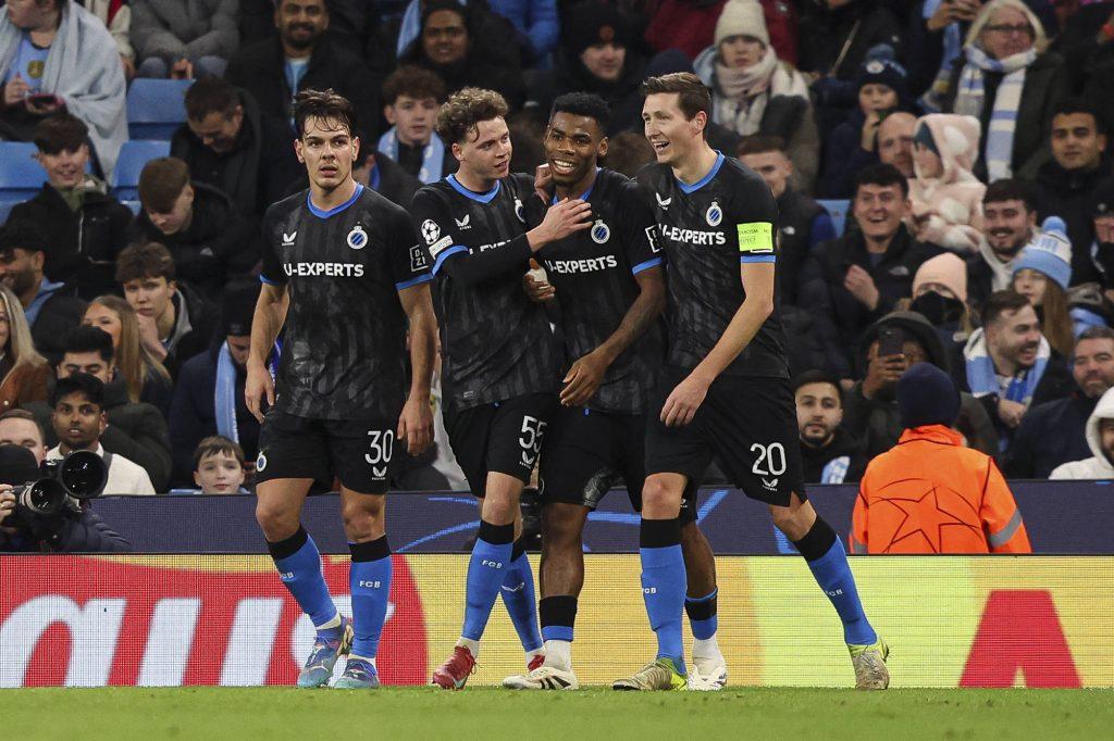 Raphael Onyedika has expressed his excitement after scoring his first goal in the Champions League during his teams loss to Manchester City.