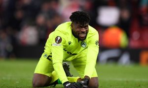 Super Eagles goalkeeper Francis Uzoho rare start for Omonia Nicosia ended abruptly after just 15 minutes due to injury in their 7-0 win over Spartakos Kitiou in the Cyprus Cup on Wednesday.