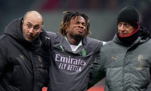 Samuel Chukwueze faces a significant spell on the sidelines after sustaining a hamstring injury during his team’s 1-1 draw against AS Roma