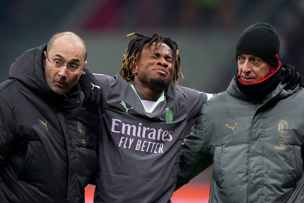 Samuel Chukwueze faces a significant spell on the sidelines after sustaining a hamstring injury during his team’s 1-1 draw against AS Roma