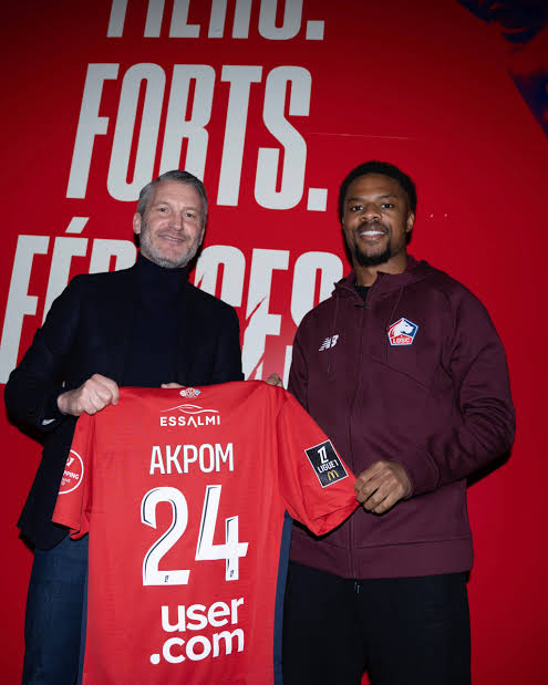 Nigeria-eligible striker Chuba Akpom has completed a loan move from Ajax to French side Lille, with an option to buy at the end of the 2024-25 season, the club announced on Sunday.  