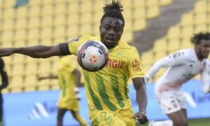 Super Eagles winger Moses Simon is a major doubt for FC Nantes clash against Lille a setback that could also impact the Super Eagles.